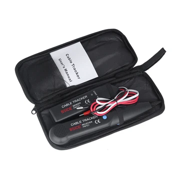FWT21 Wire Finder Bezpečnostní Kapesní ABS tónový Generátor Profesionální Místo Testovací Telefonní Linky Kabel Tracker S Nést Tašku