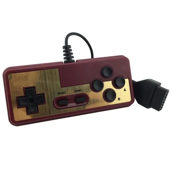 Herní konzole, gamepad, 8-bit ve stylu 15Pin Plug Kabel Ovladač Pro N-E-S pro F-C joysticku zvládnout