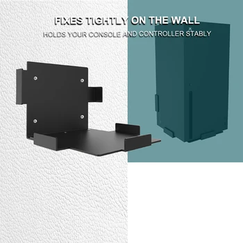 Herní Konzole Montáž na Stěnu Skladování Držák Stojan pro Xbox série X Zeď Skladování Stabilní Držák Pro Xbox Herní Příslušenství