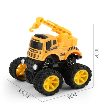 Hračky Auto-4 Styly Mini Inerciální Inženýrství Vozidla Bagr Mixér Pro Děti Zábavné Kluk Inženýrství Truck Model Auta Hračky