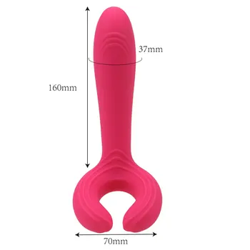 IKOKY Dildo Vibrátor G spot Penis Vibrační Klip Stimulaci Klitorisu, Vaginální Masér 12 Speed Sex Hračky pro Ženy, Pár