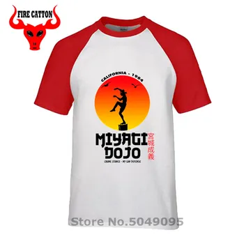 Japonsko Kung fu Miyagi Dojo T shirt muži Cobra Kai karate kid T-shirt, tričko Judo, mma, Bonsai Tree Tee triko letní Vintage útulné tee