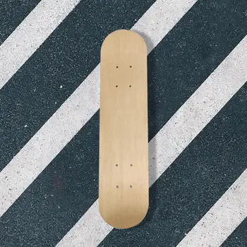 Jednoduché DIY Dřeva Požitek Sportovní Prázdné Skateboard Paluby Dvojité Konkávní Palubě Soutěž Řemesla Dvakrát prknech Dekorace