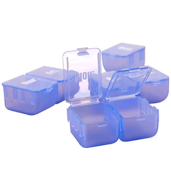 K6 Jeden týden přenosný mini kit lze oddělit jeden lék box, pohodlné pill box, cestovní týden lékárna box