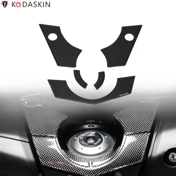 KODASKIN Motorce 3D Uhlíkových Vláken Klíč Zapalování Samolepky, Obtisky, příslušenství pro Yamaha T-MAX TMAX 530 530 XP 530-2016