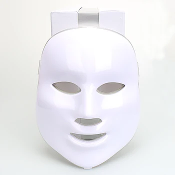 Krása Photon LED Obličejové Masky, 7 barev Světla Terapie, Péče o Pleť, Omlazení Vrásek, Odstranění Akné Face Beauty Spa