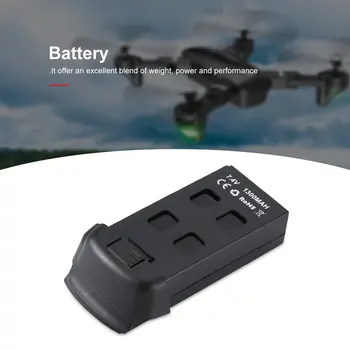 Lehký RC Drone Baterie 7,4 V 1300mAh Lipo Baterie Nabíjecí Baterie s Velkou Kapacitou pro S167 RC Drone Hračky, Náhradní Díly