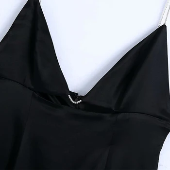 Letní Šaty Střední-Tele Ženy Slim Sexy Bodycon Klasické Jednobarevné Módní Bez Rukávů Party Club Šaty Vestidos