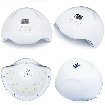 LKE SUNX 48/54W UV Lampa LED Lampa na Nehty Nail Dryer Pro Všechny Gely na nehty S Infračervené Snímání 10s/30s/60s Časovač Smart touch tlačítka