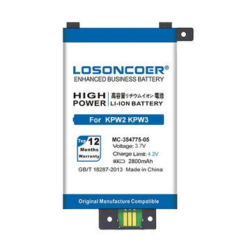 LOSONCOER MC-354775-05 2800mAh Pro Amazon Kindle PaperWhite 2/3 58-000049 KPW2 KPW3 Tab Tablet Vysoce Kvalitní Záložní Baterii