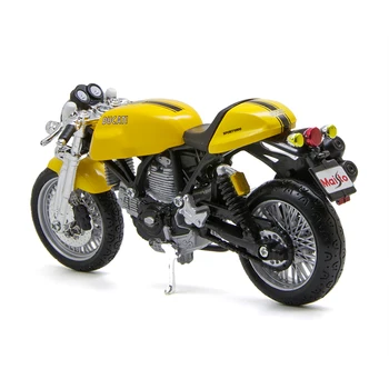 Maisto 1:18 Modely Motocyklů Ducati SPORT 1000 Odlitek Plast Moto Miniaturní Závod Hračka Pro Dárek Kolekce