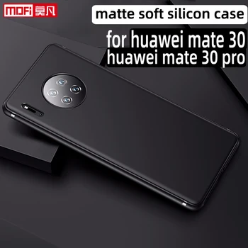 Matné pouzdro pro huawei mate 30 napínací případech silicon měkké ultra-tenké kryty Huawei Mate 30 Pro Tenký Telefon Pouzdro MATE 30 PRO Kryty
