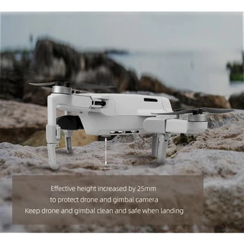 Mavic Mini Příslušenství Skládací Rozšířeným podvozkem Podporu Nohy Ochránce Rozšíření Objektiv Kapuce pro DJI Mavic Mini Drone