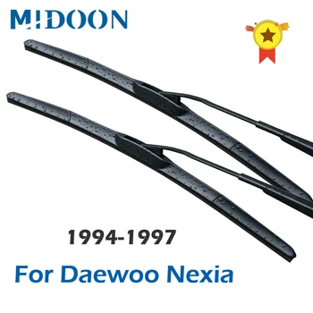 MIDOON Hybridní Stěrače pro Daewoo Nexia to Háček Zbraní 1994 1995 1996 1997