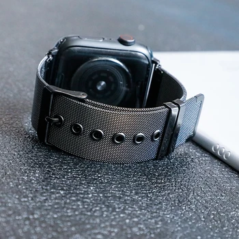 Milanese poutkem Pro Apple Watch Band 44mm 40mm série 6 se 5 4 3 2 náramek z Nerezové Oceli watchband correa Iwatch kapela 42mm 38mm