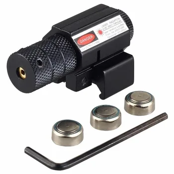 Mini Red Dot Laser Sight 11/20mm Picatinny Rail Pro Pušky, Pistole/Barel Mount