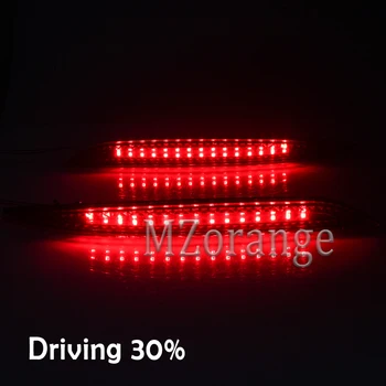MZORANGE Zadní Nárazník Světlo Pro Kia K3 Cerato 2016 Auto Červené Len Zadní Nárazník Reflektor LED Brzdové Světlo Ocas Mlha Parkovací Svítilny