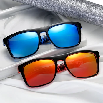 Módní Polarizované sluneční Brýle Muži Ženy Luxusní Značky Návrhář Řidičské Sluneční Brýle Mužské Náměstí Brýle UV400 Oculos Hot Prodej