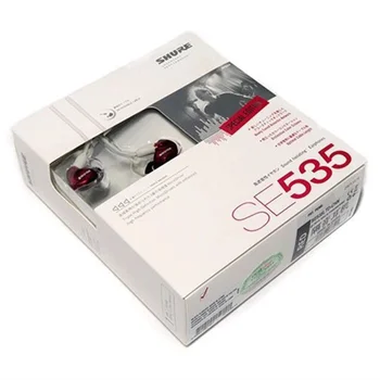 Nová Značka SE535 Odnímatelné sluchátka Hi-fi stereo Headset SE 535 V ear Sluchátka Samostatný Kabel s Box VS SE215