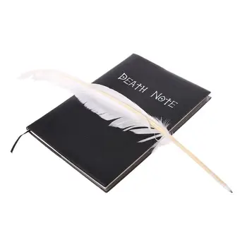 Nové 20.5cmx14.5cm Smrti Poznámka Cosplay Notebook A Pero Pera, Knihy, Animace, Umění, Psaní Deníku
