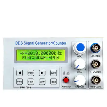 Nové 2MHz DDS Funkce Generátoru Signálu Frekvenční Čítač Metr Vlny Zamést BNC TTL