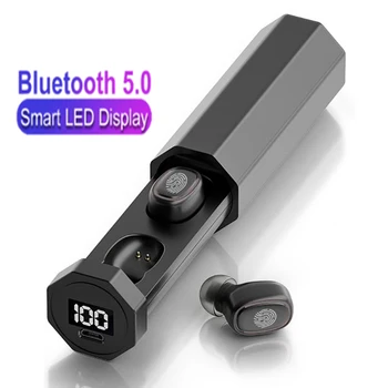 Nové B9 TWS Bluetooth Sluchátka 5.0 Bezdrátové 8D HI-Sportovní Sluchátka MIKROFON Sluchátka Herní Hudby Sluchátka Pro Xiaomi, Samsung, Huawei