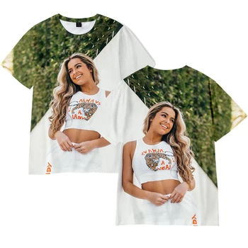 Nové Módní 3D Tištěné Addison-Rae Letní tričko Ženy Muži Topy Ležérní Hip Hop Děti t tričko Hot 3D Addison-Rae girls t-shirt