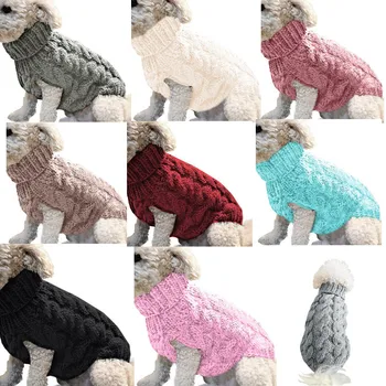 Nové Podzimní Zimní Oblečení Pet Svetr Malé a Střední Pes Pletení Nový Produkt Prodávat Zimní Příslušenství Dropshipping