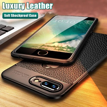 Nárazuvzdorný Nárazník Případě Luxusní Kožené Měkké Pouzdro Na Pro IPhone XR XS Max X 8 7 6 6s Plus Telefon Pouzdro Pro IPhone 8 7 6 6s