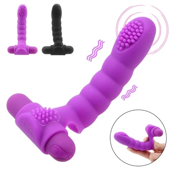 OLO Prst Rukáv Vaginální Vibrátor Masér Sex Hračky Pro Ženy, Ženské Masturbátor Klitoris Stimulátor Sex Shop