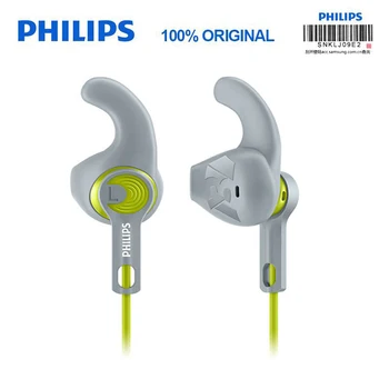 Philips SHQ1300 originální in-ear sportovní sluchátka s 2 špunty nastavit pevnou vysoké kvality pro úřední zkoušky z hudební telefony