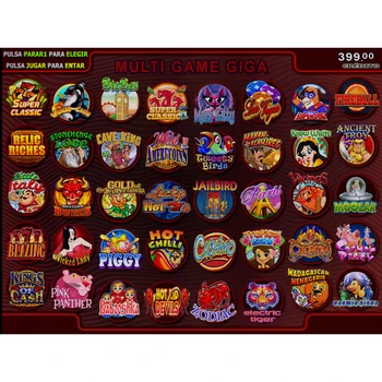 Populární GIGA 40 V 1 herní deska hře slot machine Casino Hazardní Herní Stroj