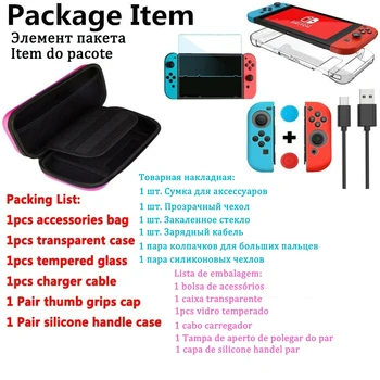Pouzdro Příslušenství Kryt Pro Nintendo Spínače Konzole Storage Bag Pouzdro Pro Ochranu Ovládání Nosit Příslušenství Pochette Swicht