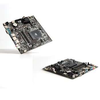 Pro AMD A320 Tenké ITX Průmyslové Řídicí Desku AM4 32G Dual-Channel Desktop All-In-One MINI základní Desky Počítače