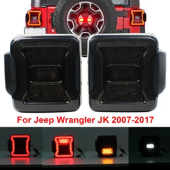 Pro Jeep Wrangler Jk a zadní Světla, Zadní Led Svítilny Day Light pro Jeep Wrangler JK 2007-2017