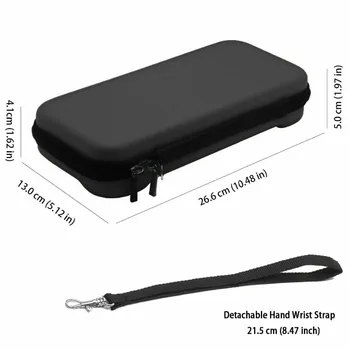 Přenosný Komprese Těžké Pack pro Nintend Spínač Cestovní Ochranné Vodotěsné EVA Pouzdro pro NS Switch Herní Konzole