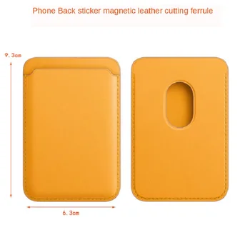 Původní Oficiální Magsafe Karta Peněženka Solno Bag Pro IPhone 12 Pro Max Mini Magsafe Magnetické Módní Držitele Karty Pro IPhone12 Mini