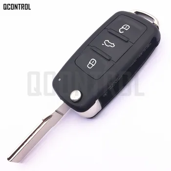 QCONTROL 5K0 837 202 AD Vzdálené Klíče pro VW/VOLKSWAGEN 5K0837202AD Beetle/Caddy/Eos/Golf/Jetta/Polo/Scirocco/Tiguan/Touran/NAHORU