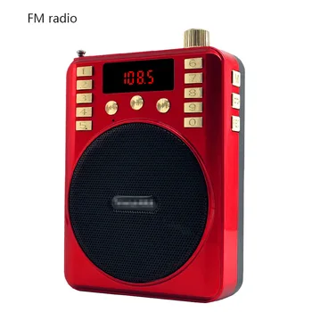 QS305 S 3 18650 Baterie Bluetooth Megafon Reproduktor TF USB FM Rádio, Záznam Zvuku Funkce Hlasové Zesilovač
