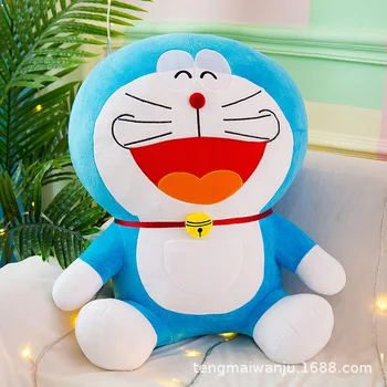 Roztomilý Jingle Kočka Doraemon Plyšové Hračky, Děti, Panenku, Dívku Doprovázet Spící Panenka Výraz Stitche Anime Plyšové Elfe na Polici