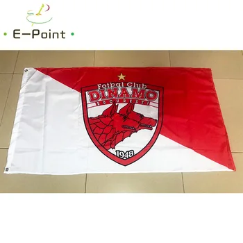 Rumunsko FC Dinamo Bucuresti 3ft*5 m (90*150cm) Velikost Vánoční Dekorace pro Domov, Vlajka, Banner, Dárky