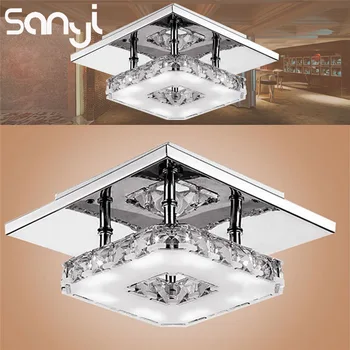 SANYI LED Stropní Svítidlo Crystal Vnitřní Osvětlení Moderní Foyer Jídelna Svítidlo Obývací Pokoj Světla
