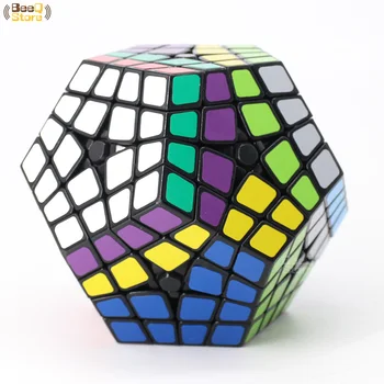 Shengshou Kostka 4x4x4 Magic Cube Shengshou Mistr Kilominx 4x4 Profesionální Dvanáctistěn Kostka Kroucení Puzzle, Vzdělávací Hračky