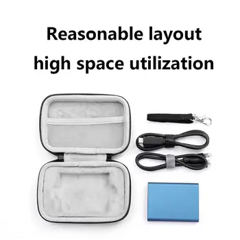 Skladování Taška přepravní Box Případě, že Organizátor Kryt Pouzdro Hard Shell, Nárazuvzdorný Cestovní pro Samsung T1 T3 T5 Portable 250GB 500GB 1TB