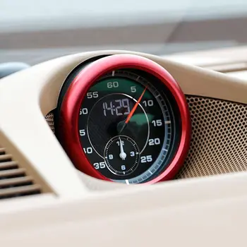 Slitiny Interiéru Palubní desky Compass Kryt Čalounění 1ks pro Porsche Panamera 2017-2018 auto příslušenství