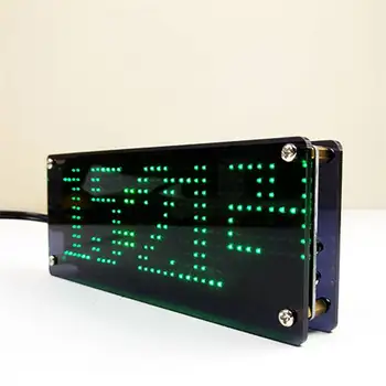SMD LED Dot Matrixs Digitální Hodiny Produkce Kit Elektronické DIY Hodiny Kit Elektronická Výroba Dílů Příslušenství