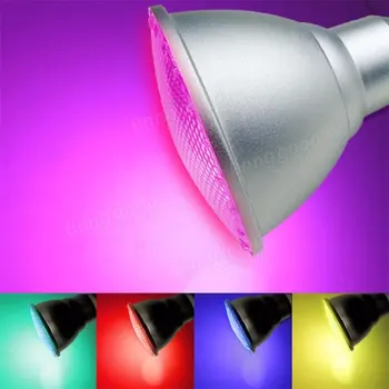 Stmívatelné 10W 20W Par30 Par38 LED RGB Reflektor Žárovky Venku Vodě-Odolné Barevné Měnící Dálkový ovladač Magic Žárovka