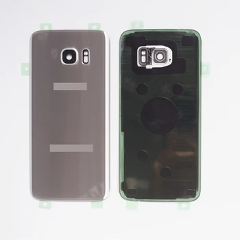SYART Pro Samsung Galaxy S7 Edge G935 Zadní Kryt Baterie Bydlení Dveře Zadní Skla + Pásky Objektiv Fotoaparátu