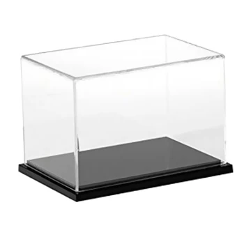 Transparentní Akrylové vitríny Zásobník Prachotěsný Skladování Show Box 30x15x15cm