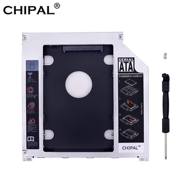 Vysoký Výkon Chipset, SATA 3.0 2nd HDD Caddy 9,5 mm pro 2,5